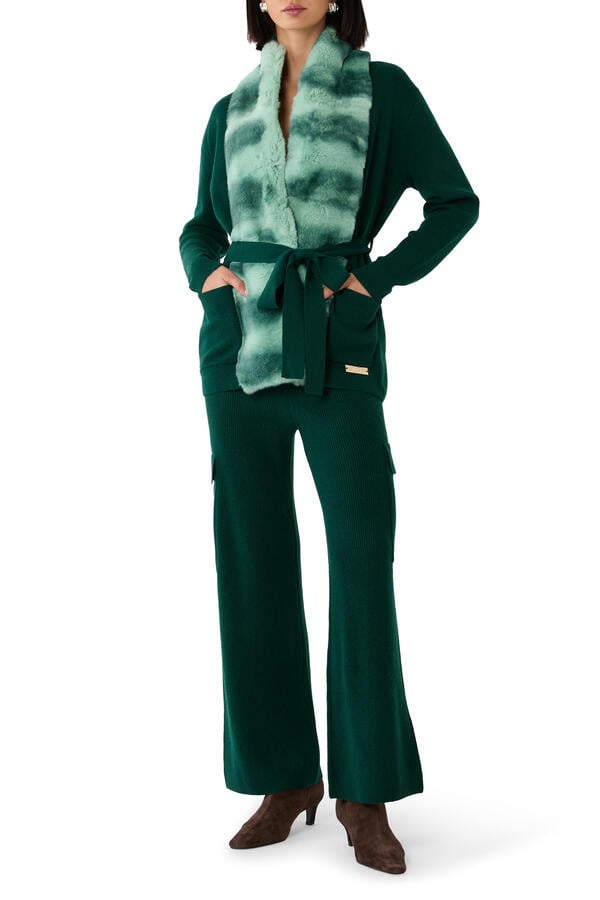 Cargo Pants with Button Detail 