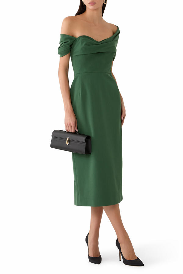 Off-Shoulder Cocktail Dress