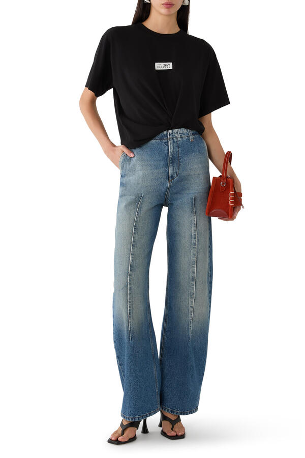 Barrel-Leg Jeans