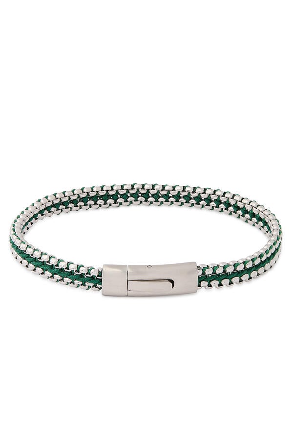 Tris Button Bracelet