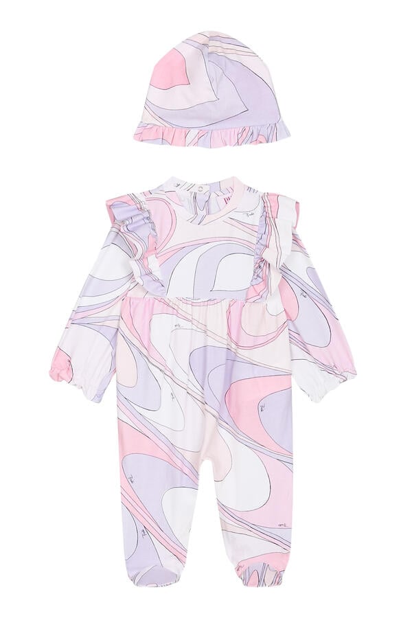 Kids Onde Print Maternity Set
