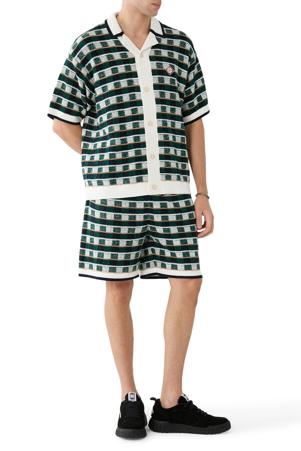 Crochet Mosaic Shorts