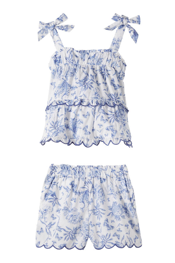 Kids Cotton Top & Shorts Set