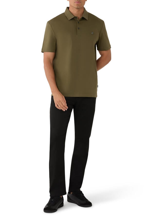 C-Parris 01 Double B Monogram Polo Shirt
