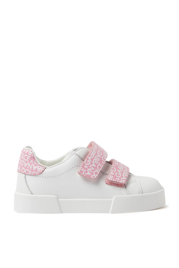 Kids Calfskin Portofino Sneakers