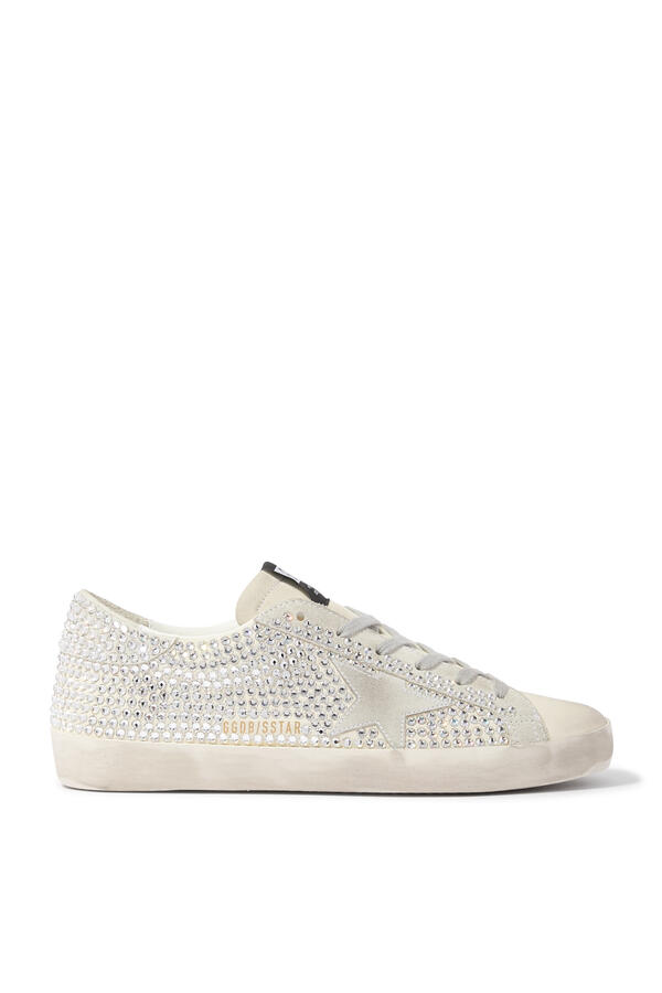 Super-Star Sneakers with Swarovski Crystals