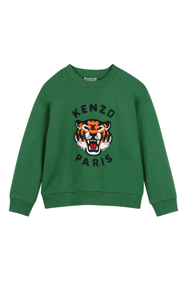 Kids Tiger-Motif Sweatshirt
