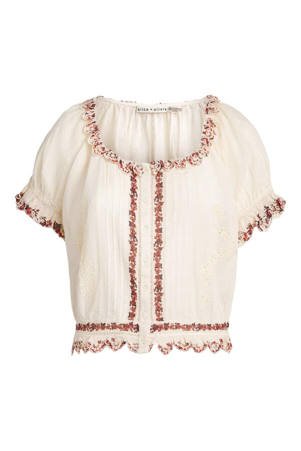 McLaine Puff Sleeve Blouse