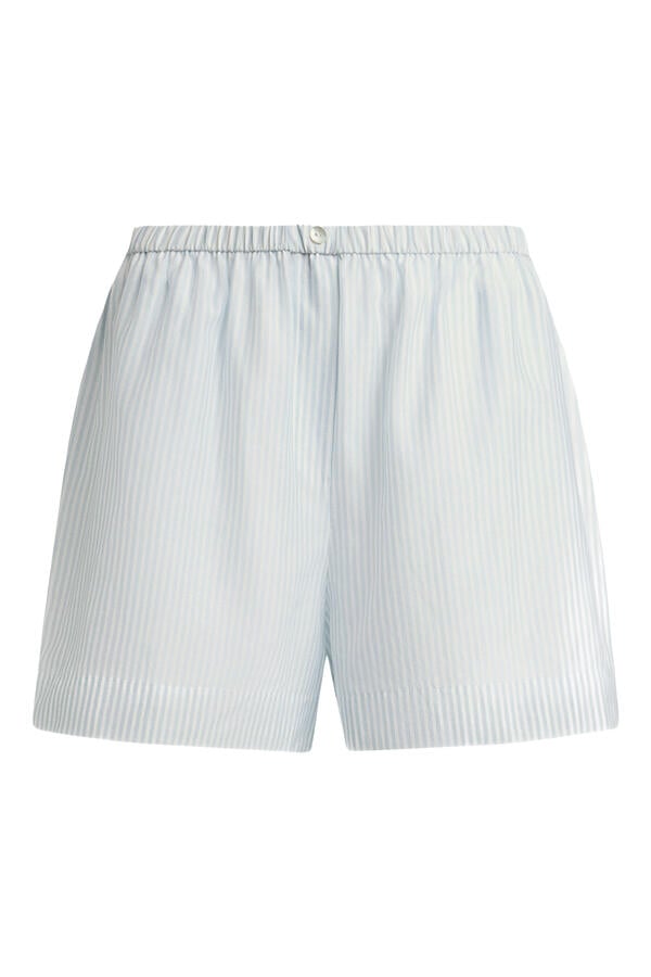 Cotton-Silk Shorts