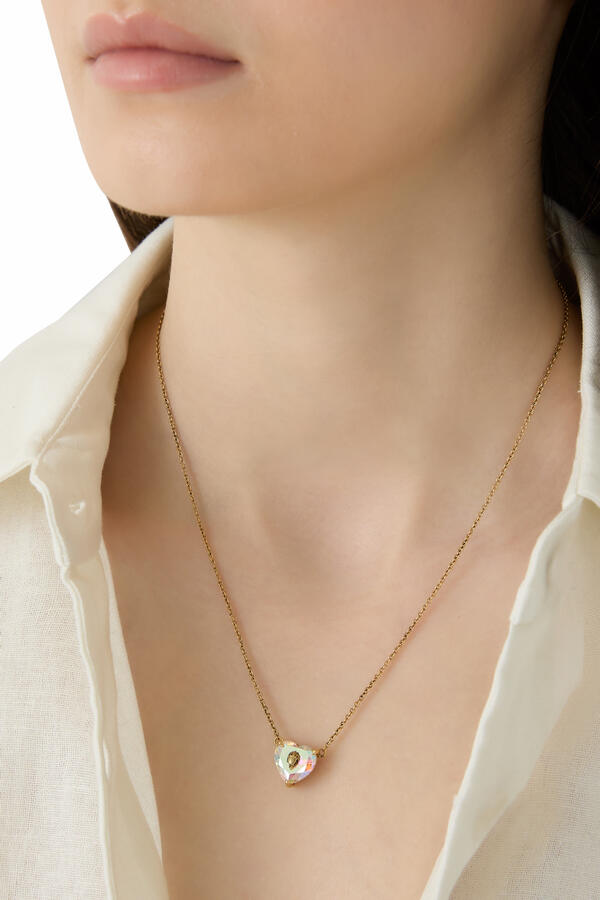 Crystal Heart Necklace