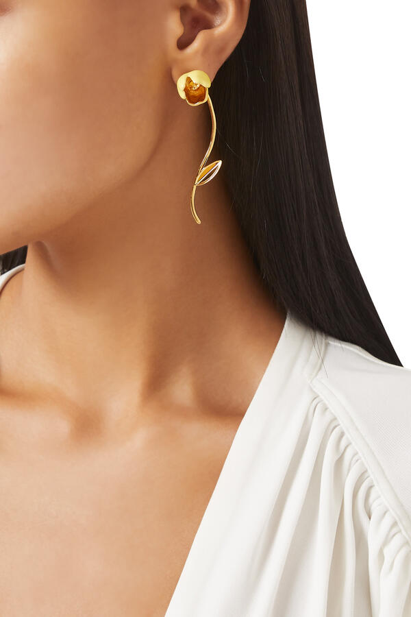 Bloom Floral Statement Earrings