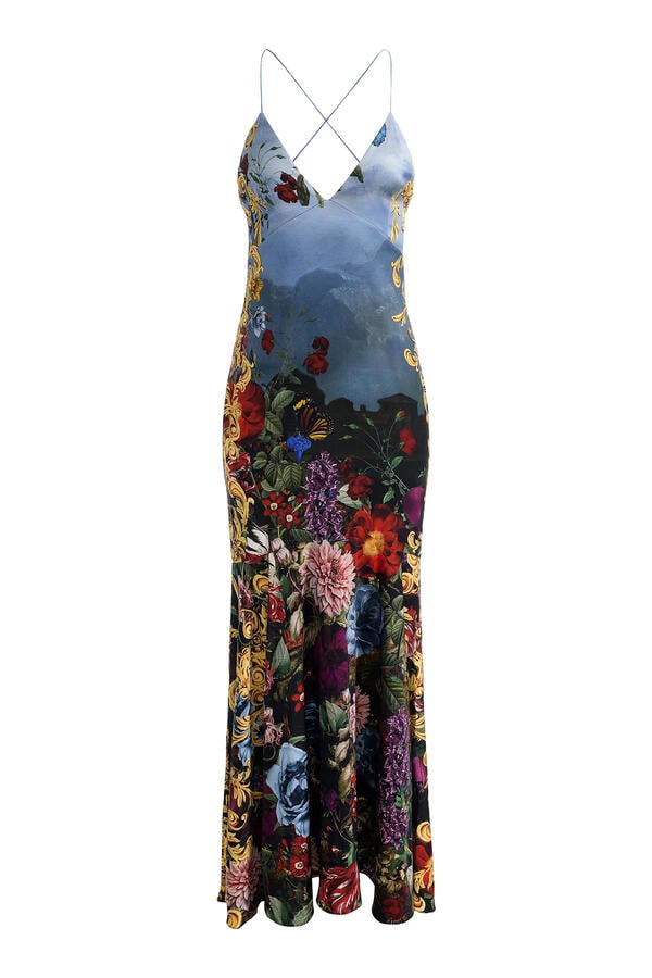 Milta Mermaid Slip Dress