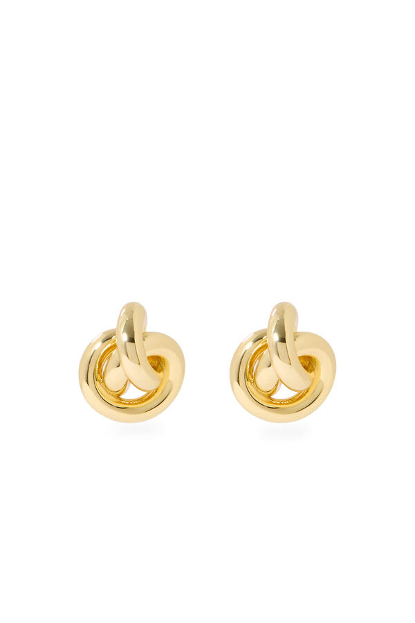 Olympia Knot Earrings, 14ct Vermeil on Sterling Silver