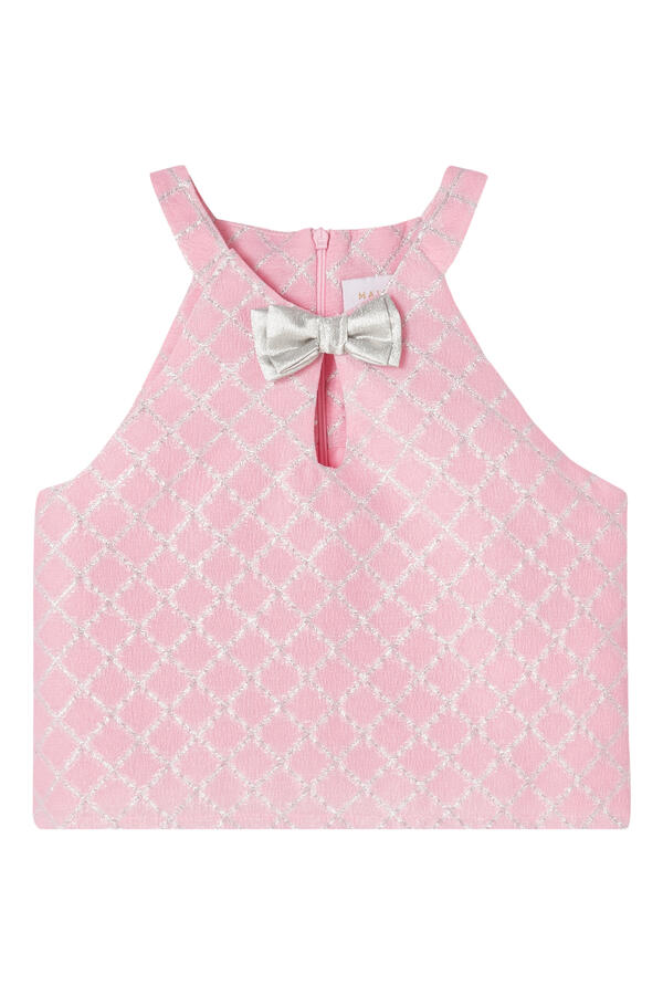 Kids Bow-Tie Crop Top