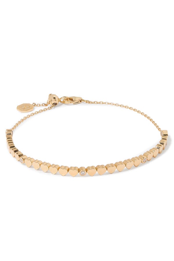 Love In Tokyo LIT Bracelet, 18K Rose Gold & Diamonds
