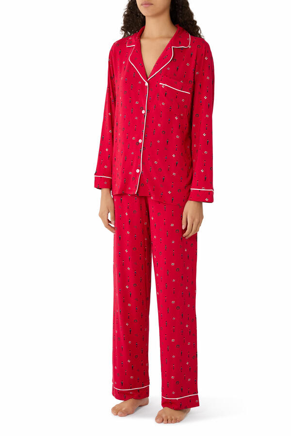 Gisele Printed TENCEL™ Modal Long PJ Set 