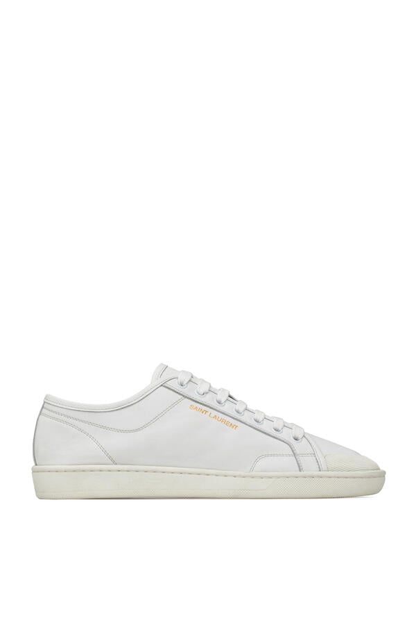 Gym Sneakers in Smooth Leather 
