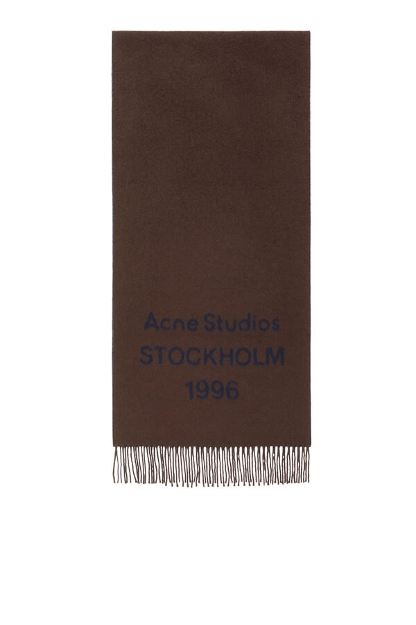 Wool Logo Scarf
