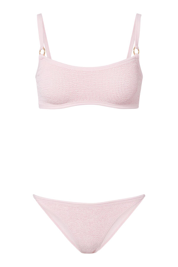 Iris Bikini with Gold Hoops