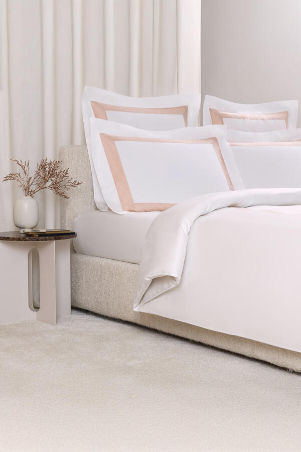 Sateen Breeze Border Duvet Cover