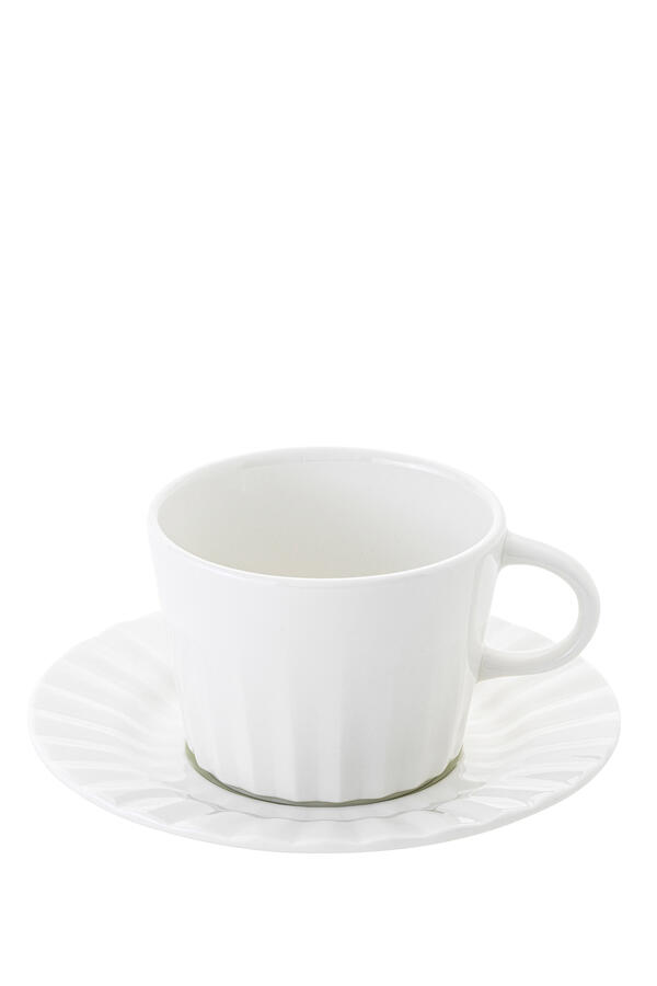 Drapperie Tea Cup & Saucer