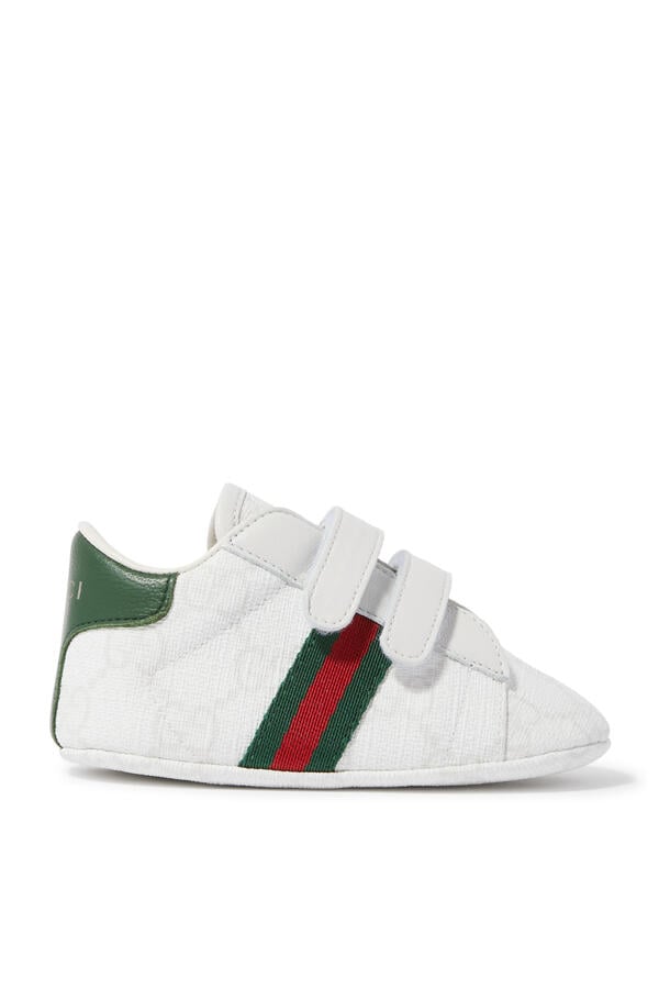 Kids Ace Leather Trainers
