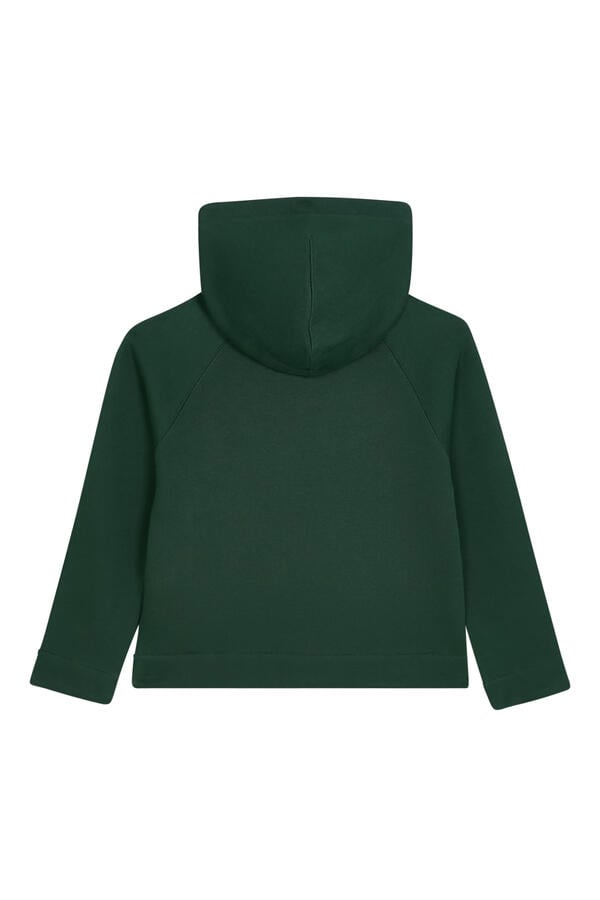 Kids De Coeur Embroidered Zip-Up Hoodie