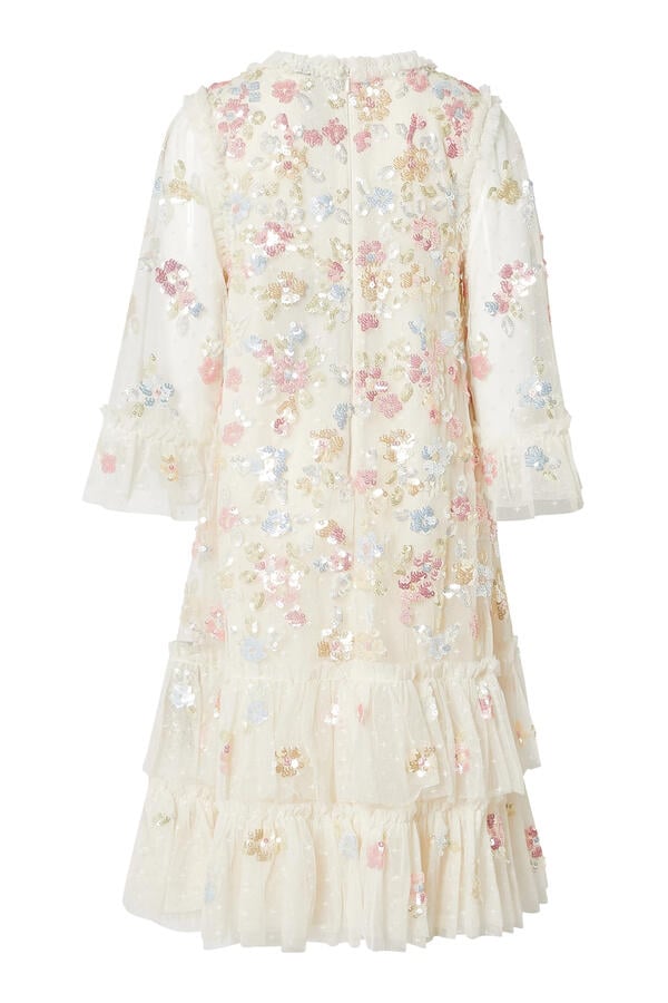 Kids Sequin Bloom Dress