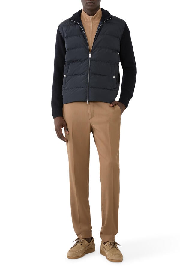 Waffle-Knit Texture Jacket