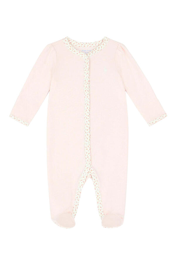 Kids Contrast-Trim Jumpsuit