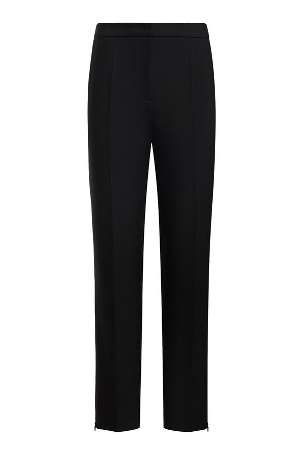  Zip-Detail Trousers