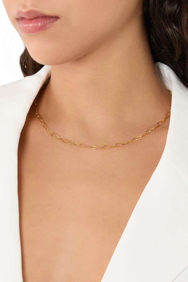 Chain Necklace, 18K Yellow Gold