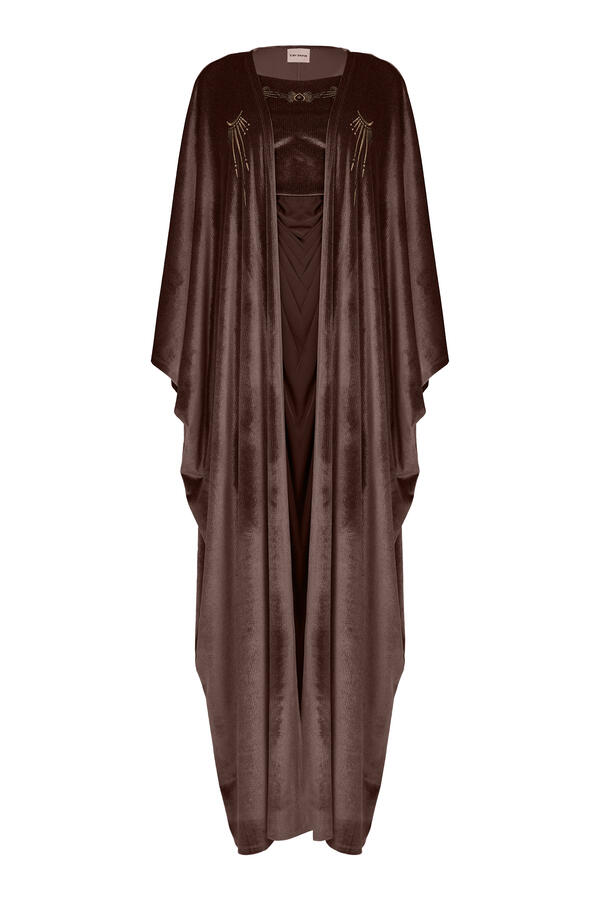  Velvet Wrapped Kaftan