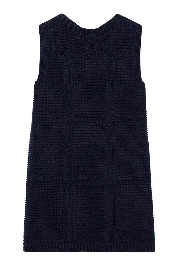Kids Characters Embroidery Crochet Dress