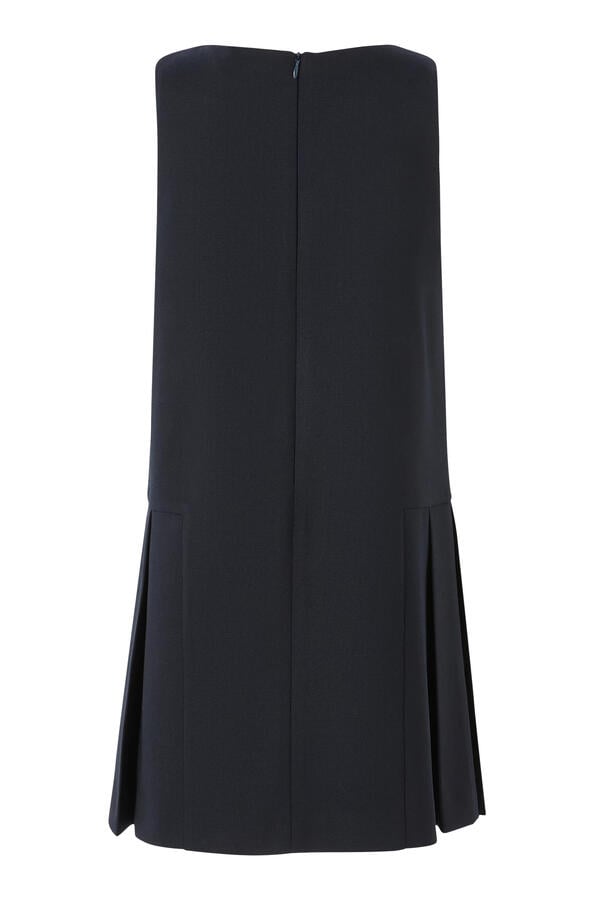 Kids Side Pleats A-Line Dress