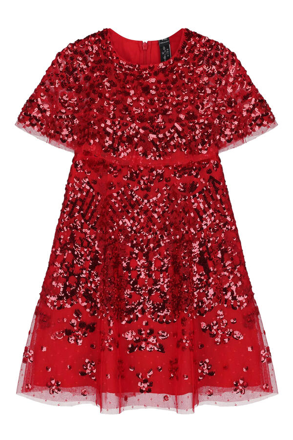 Kids Snowdrop Cape Dress