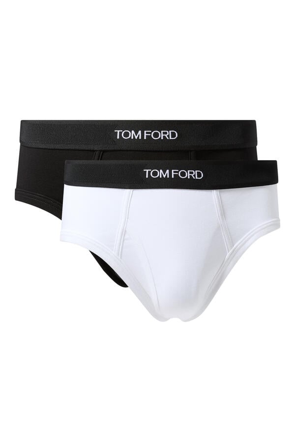 Cotton Stretch Jersey Briefs - Pack of 2