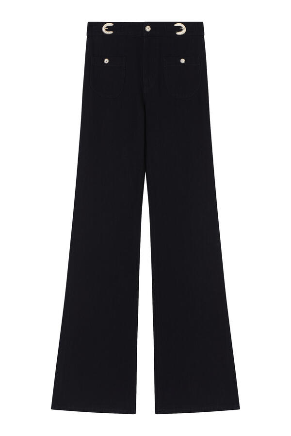 J9H Buckle Detail Slim-Fit Jeans