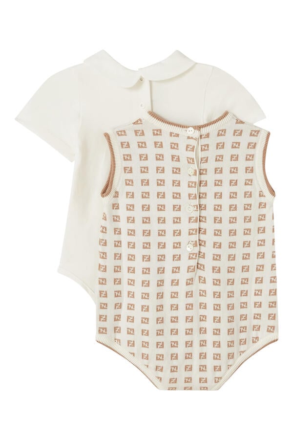 Kids  Cotton Jumpsuit – Set of 2 
