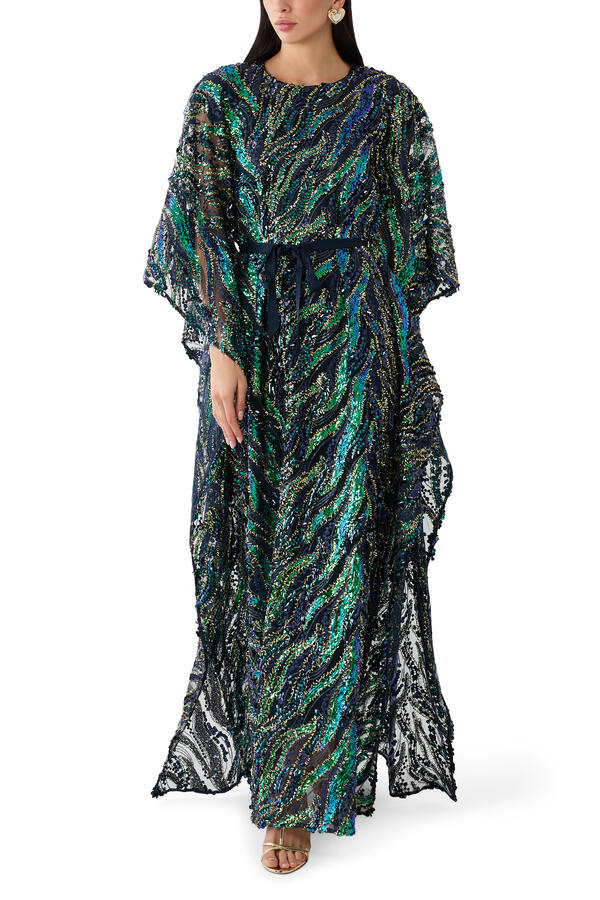 Firefly Sequinned Kaftan