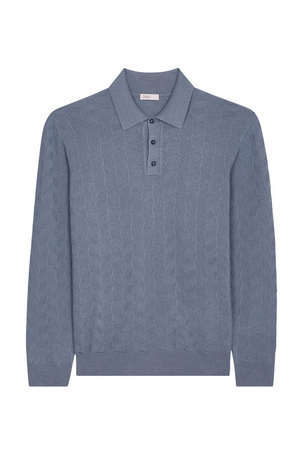 Resort Polo-Collar Sweater 