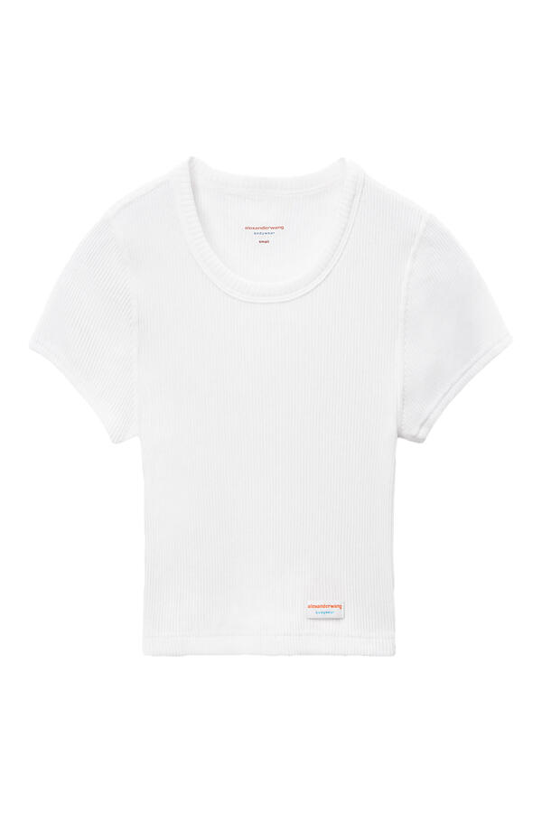 Cropped Short-Sleeve T-Shirt