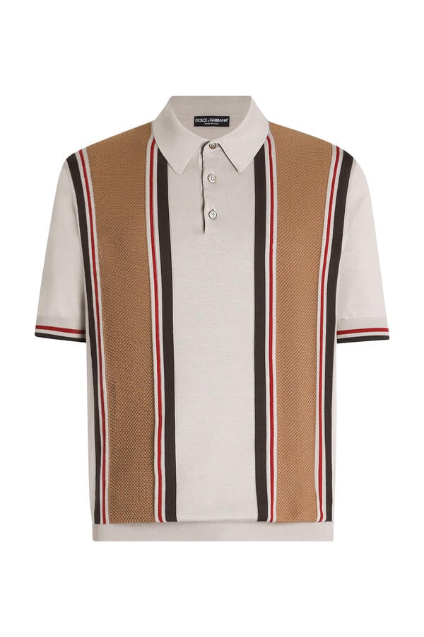 Satin Silk Polo Shirt