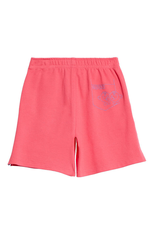 Kids Cotton Piqué Shorts 