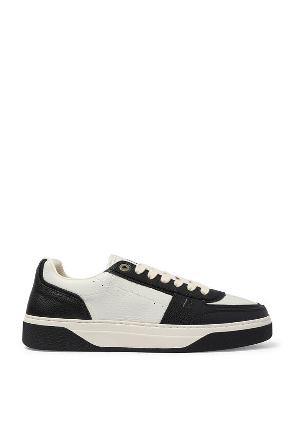  Initial Leather Sneakers
