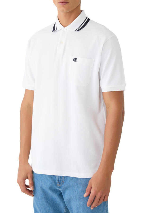 Cotton Piquet Polo Shirt