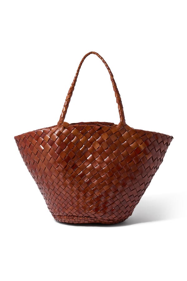 Egola Woven Leather Bag