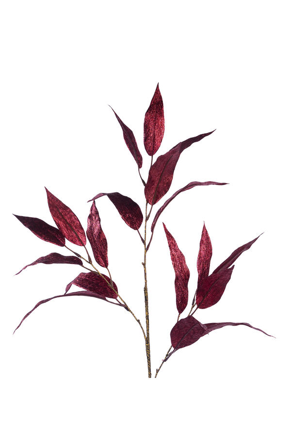 Metallic Long Leaf Stem