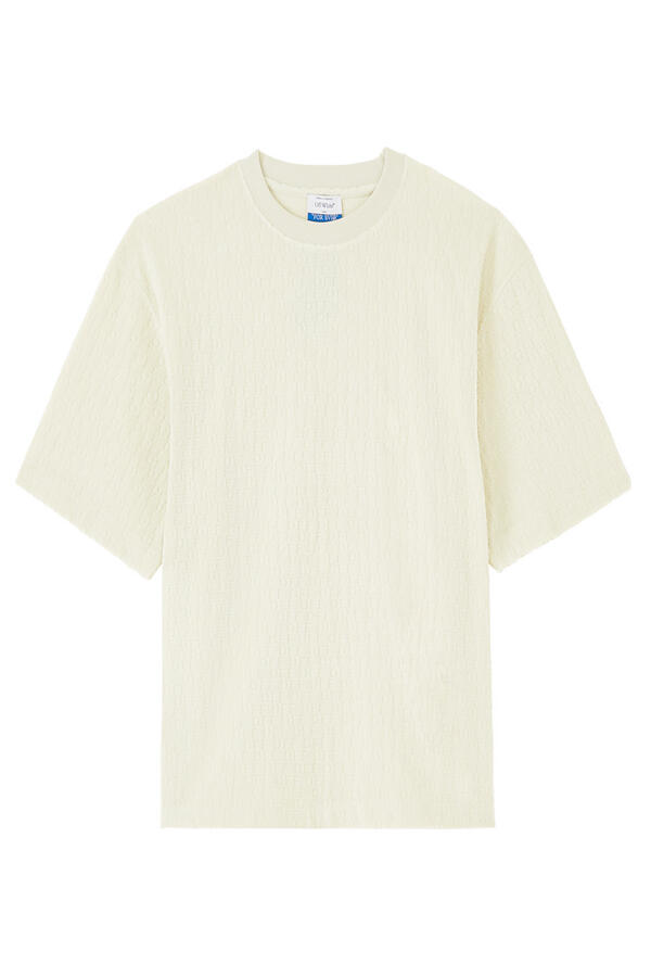 Terry Off Short Sleeve T-Shirt
