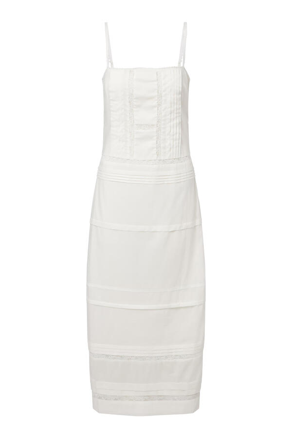 Corinna Embroidered Midi Dress